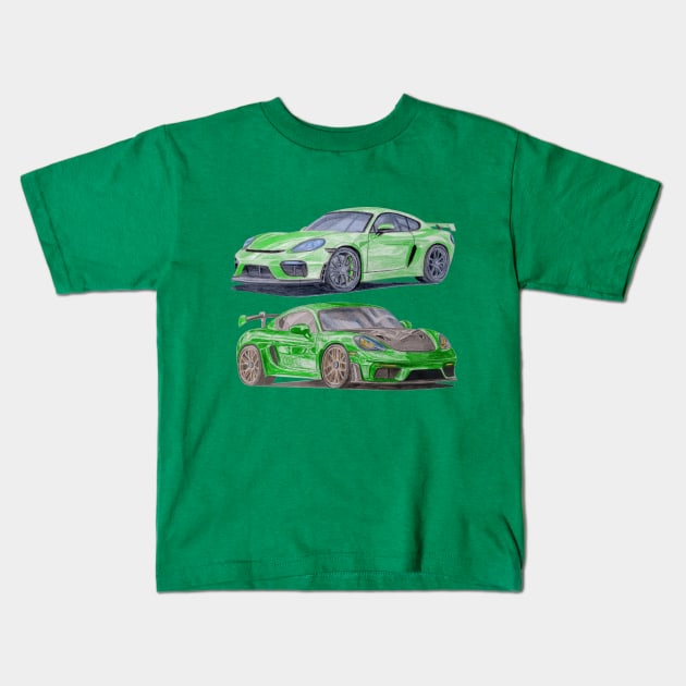 Car Kids T-Shirt by An.D.L.